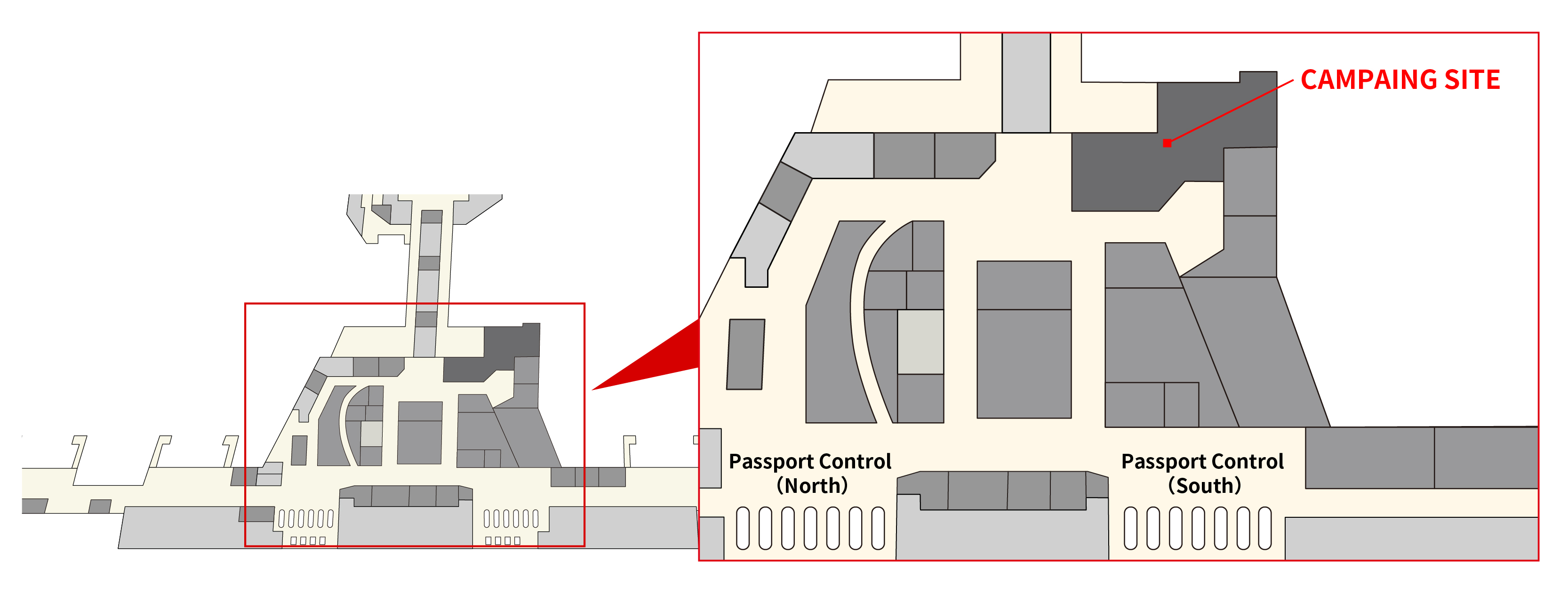 Narita Airport Terminal 2 3F