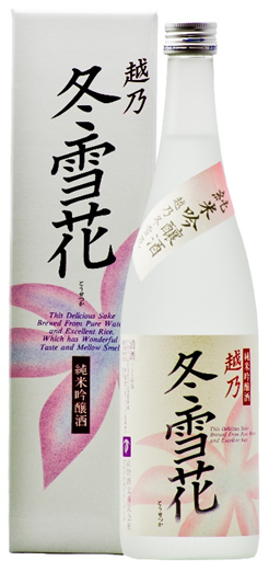 越乃冬雪花 純米吟醸酒