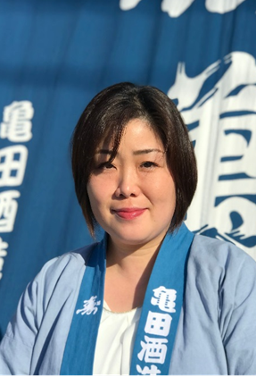 Kameda Shuzo Representative Director Kameda Hitomi