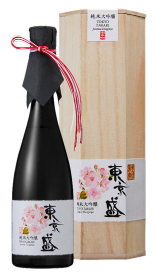 Tokyo Zakari Junmai Daiginjo in Wooden Box
