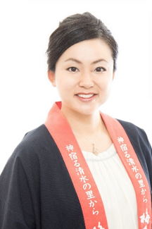 Umenoyado Shuzo President and Representative Director Yoshida Kayo