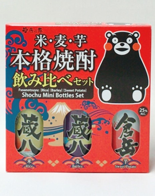 Honkaku Shochu Rice, Potato & Barley Tasting Set