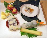 日本酒に合わせたチーズおつまみ例