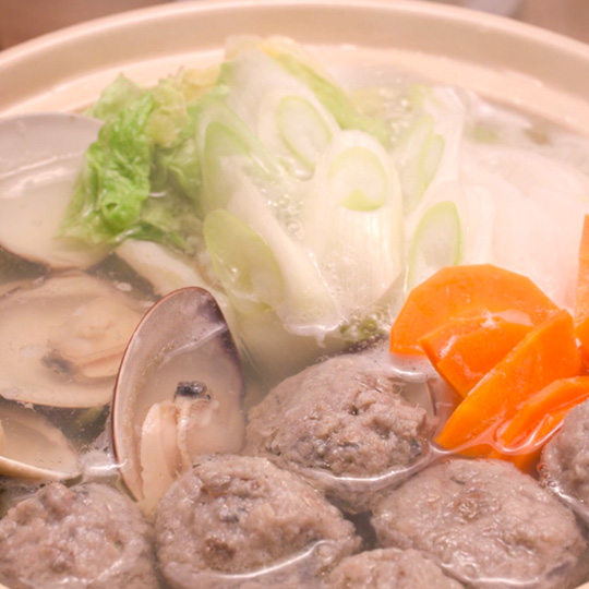 千葉県 いわし団子の海鮮鍋